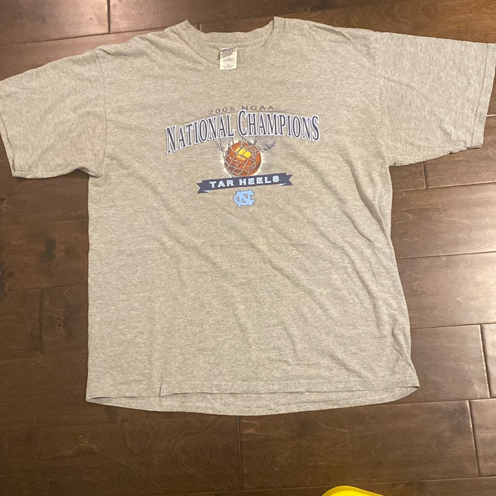 Nc Tar Heels 2005 championship shirt